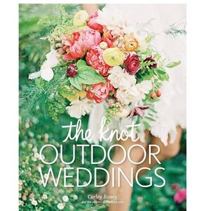 The Knot Outdoor Weddings Book - Multicolor Floral Cover